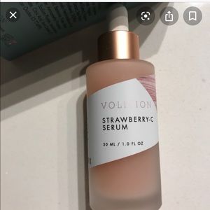 Volition strawberry vitamin c serum